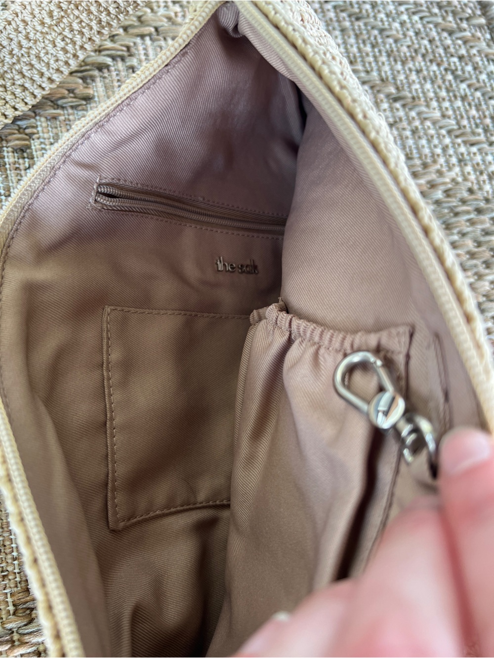 The Sak Geo Sling bag Tan - Picture 11 of 12